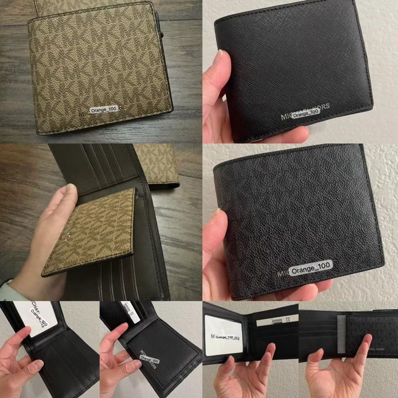DOMPET PRIA MK DOUBLE BILL WALLET ORIGINAL