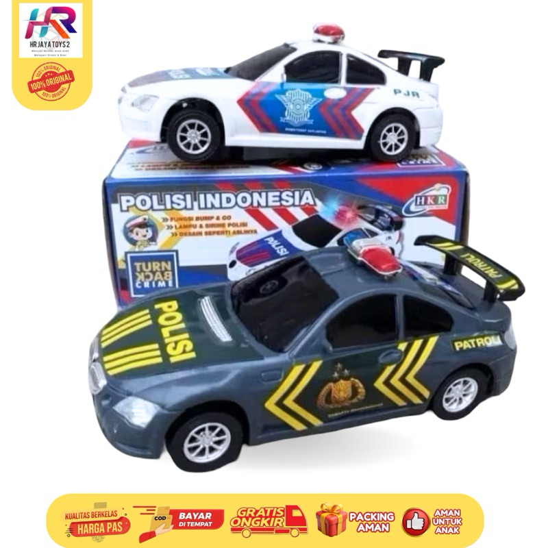 Mobil Polisi Indonesia Baterai / Mobil Patroli