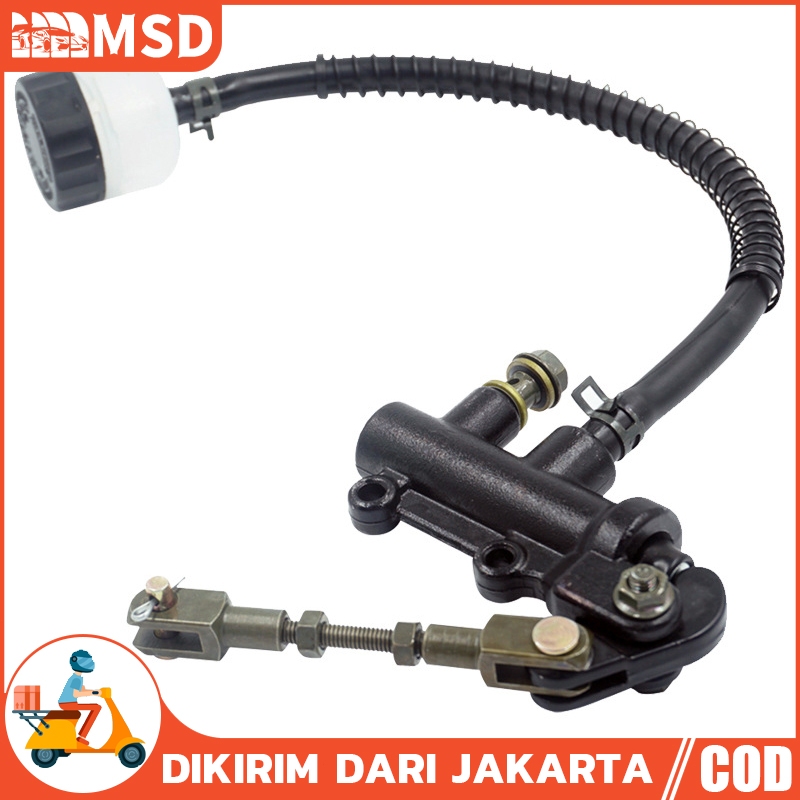 Master Silinder Rem Hidrolik Belakang Lipat Untuk Sepeda Motor Atv Dirt Bike Master Rem Belakang Mas