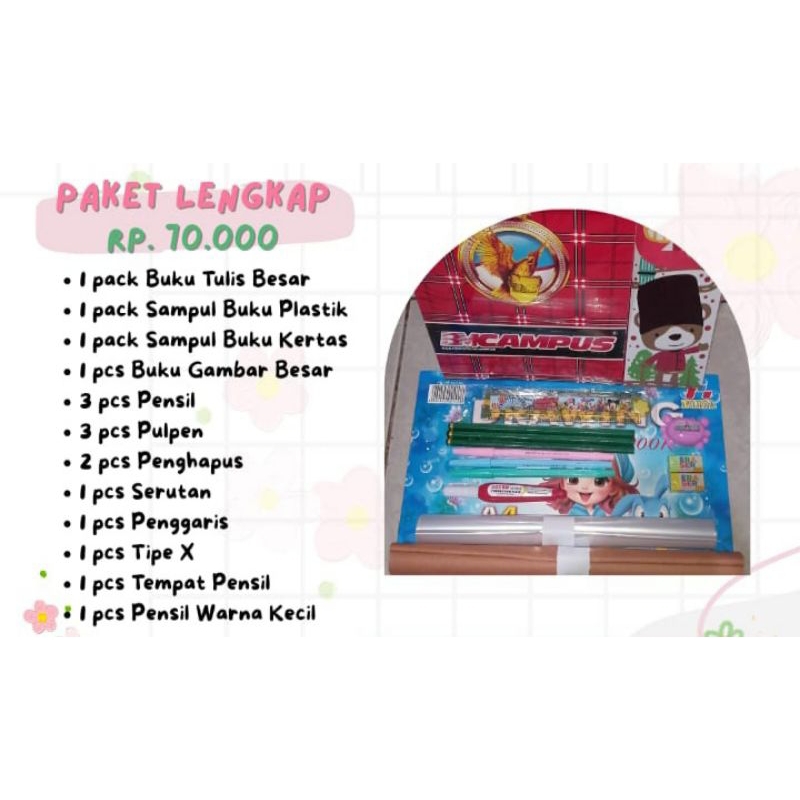 

Paket Buku Tulis Murah Lengkap