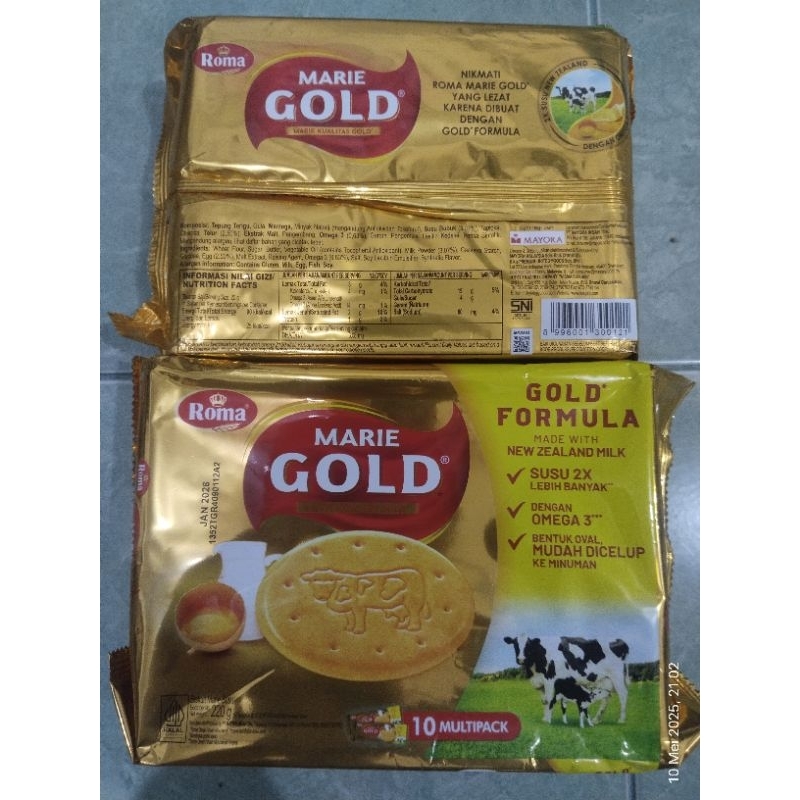 

biskuit marie roma marie susu gold marie kualitas gold 10sch@22g