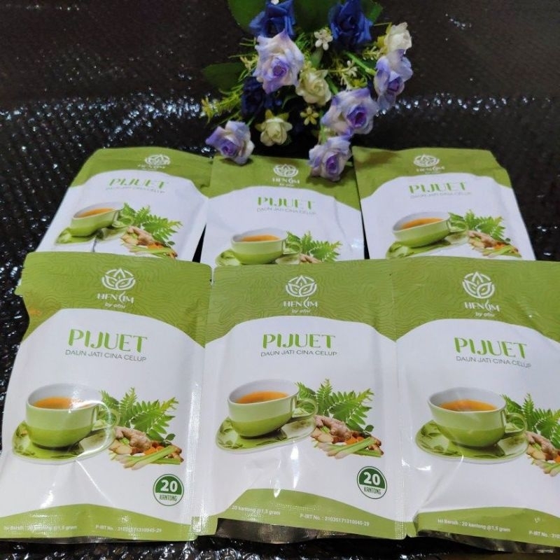 

PIJUET DAUN JATI CINA CELUP ISI 20 KANTUNG @0.5 G