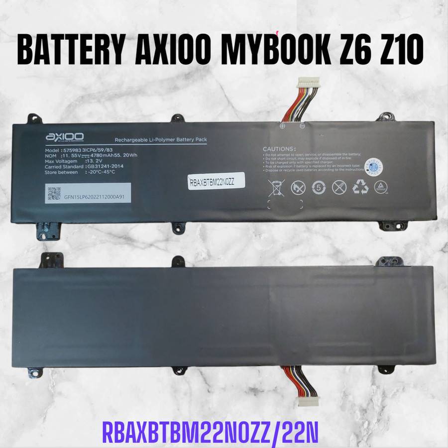 BATTERY AXIOO MYBOOK Z6 Z10 4780MAH ORIGINAL
