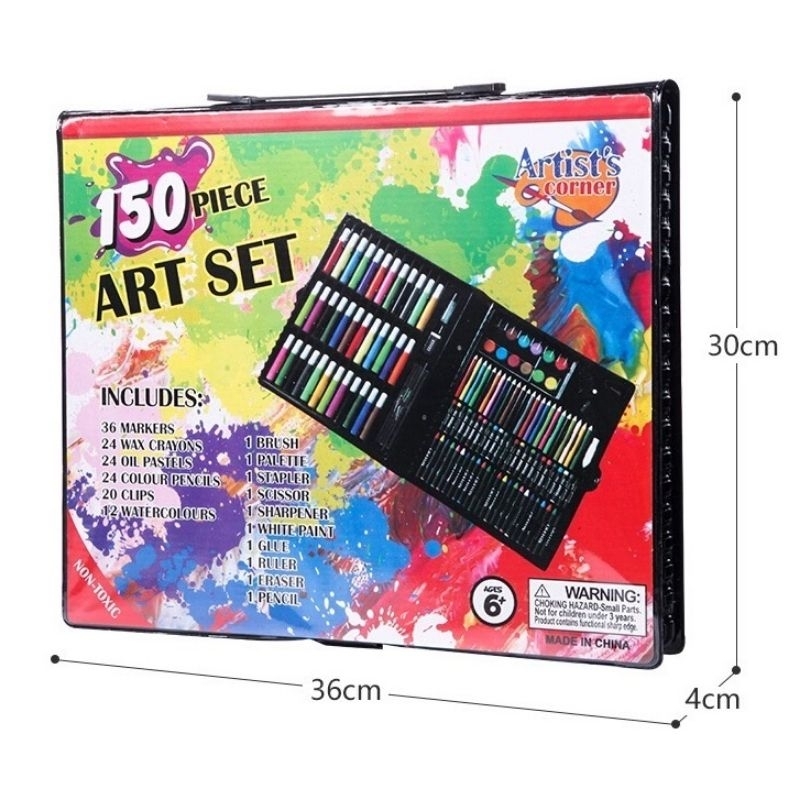 

pensil warna crayon set 150 pcs