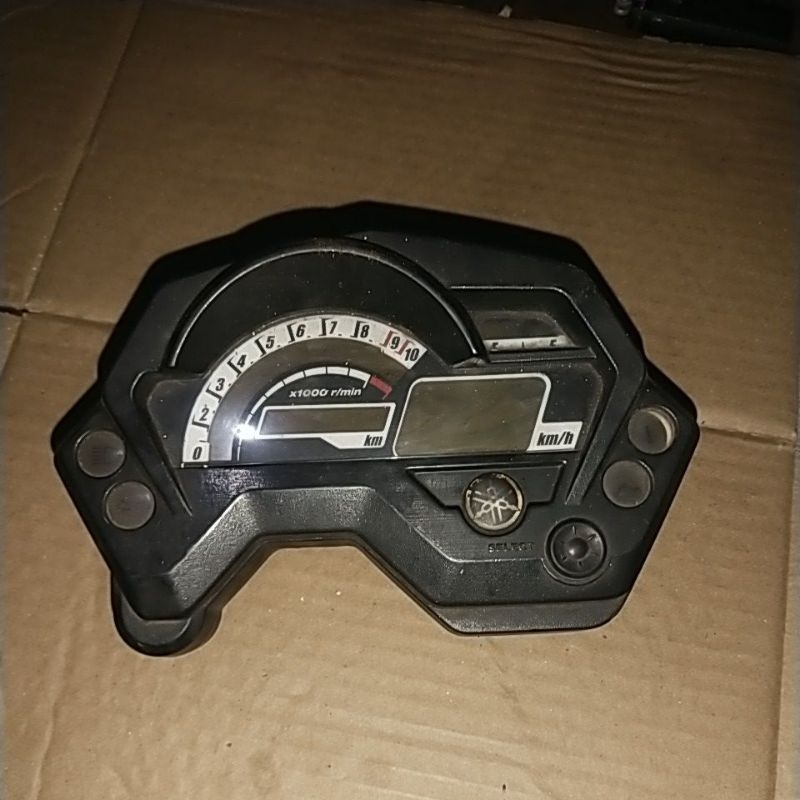 speedometer spidometer speed meter minus lcd sunburg sunburn sanburn original yamaha byson karbu