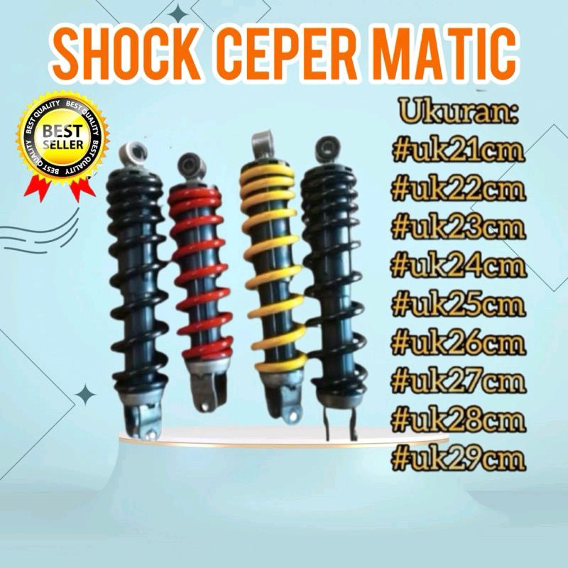 Shock matic ceper beat,Vario,mio all motor matic custom CEPER