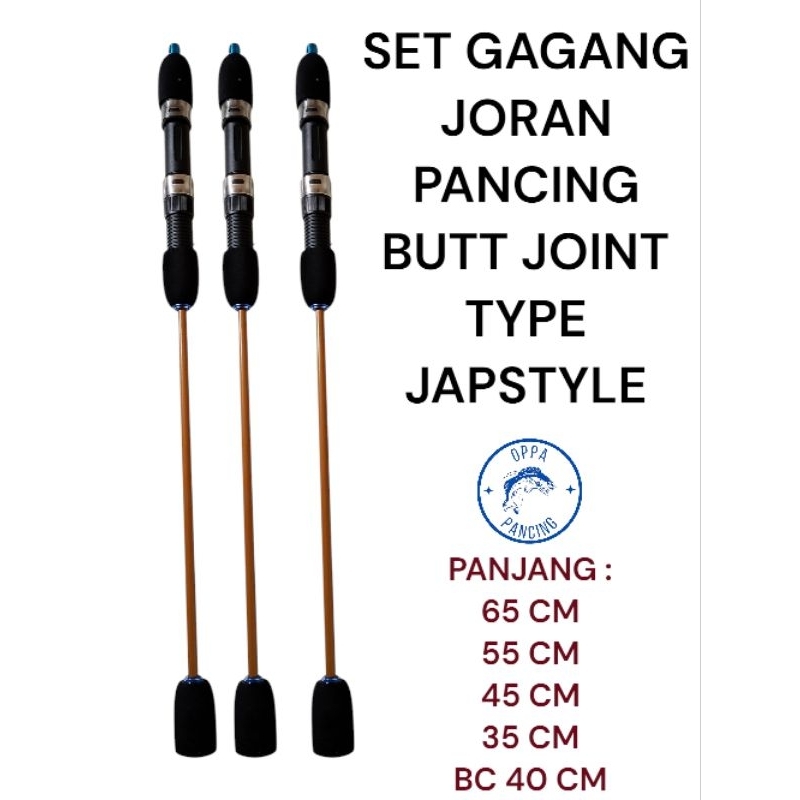 Gagang Joran Pancing Sutet Butt Joint