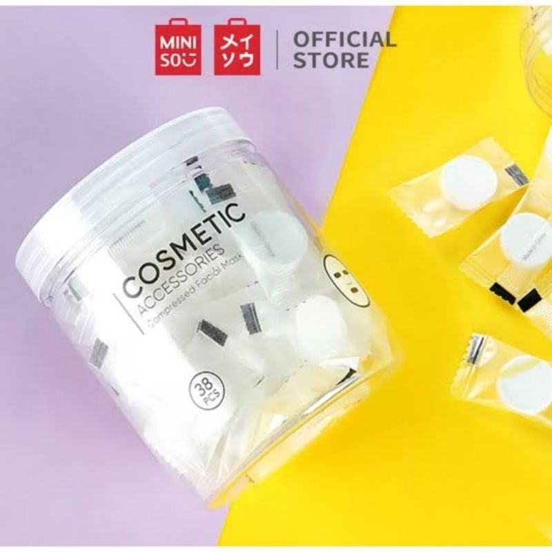 MINISO COMPRESSED FACIAL MASK