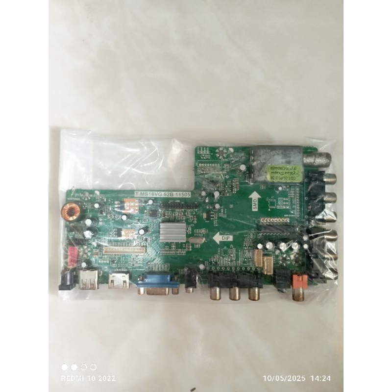 MB MOBO MAINBOARD MODULE MESIN TV AKARI LE 24AK29 MB AKARI 24