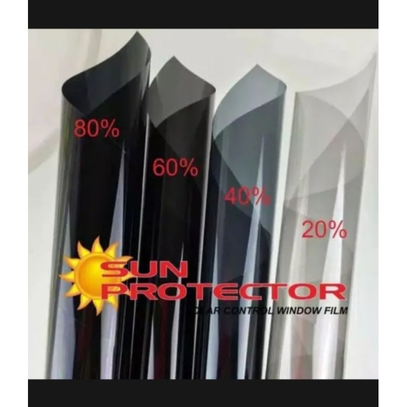 Stiker kaca film Riben anti gores tahan panas mobil rumah gedung / Kaca film mobil anti panas