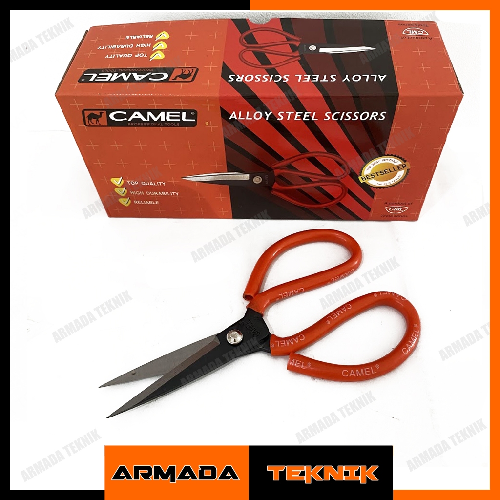 

CAMEL Gunting Serbaguna Gunting Kodok Camel Gunting Kain Kulit Gunting Seng Kawat