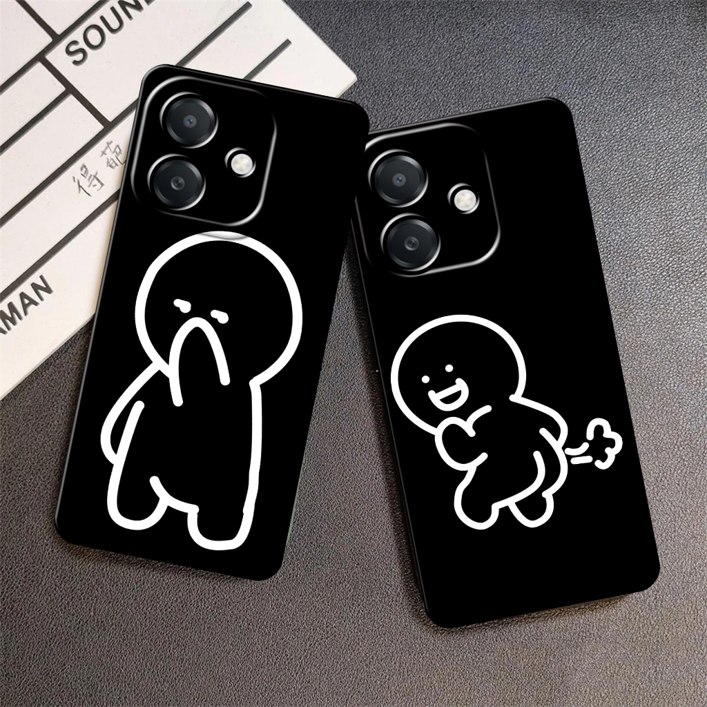 CASE HP UNTUK OPPO A3X A33 A3S A39 A31 A38 A3 PRO KEREN DAN LUCU MOTIF COUPLE SOFTCASE SILICONE AST3