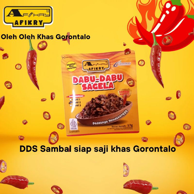 

Sambal Ikan Sagela|Sambal Ikan Roa|DDS Dabu Dabu Ikan Sagela Level 2 (Pedas sedang)