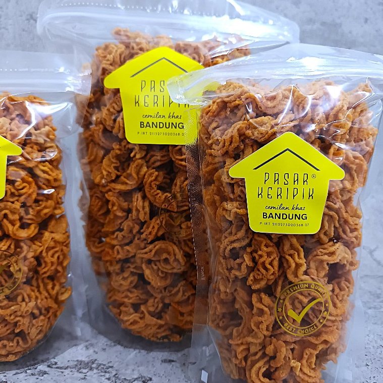 

Pasar Keripik Guriko Pedas Kecil