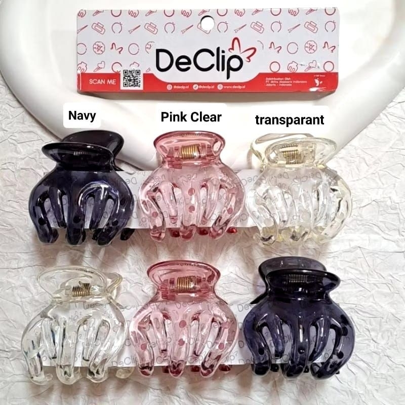 1 BIJI (pcs) - JEDAI DECLIP ORIGINAL JEPIT RAMBUT DECLIP JEDAI BANGKOK JEDAI DECLIP 5 CM GIGI 5JEDAY