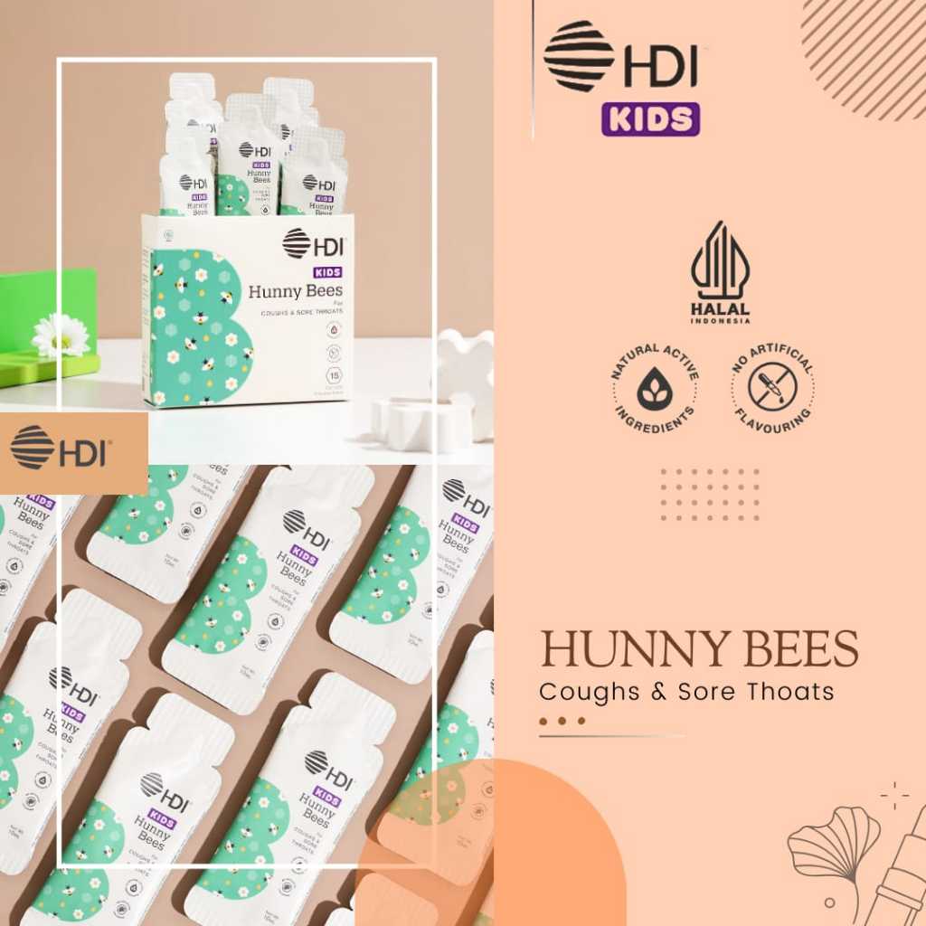 HDI Hunny Bees • Herbal Anak ( Original HDI Kids ™ )