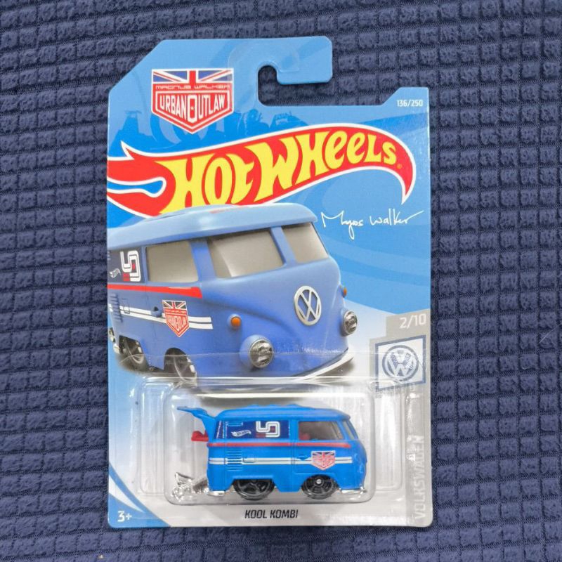 Hot Wheels Kool Kombi Blue Urban Outlaw