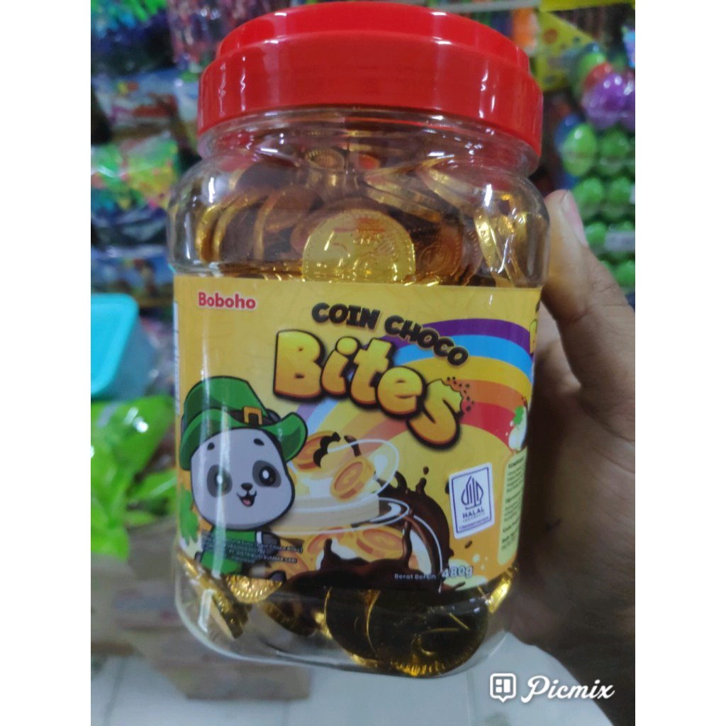 

Boboho Coin Choco Bites isi 200pcs