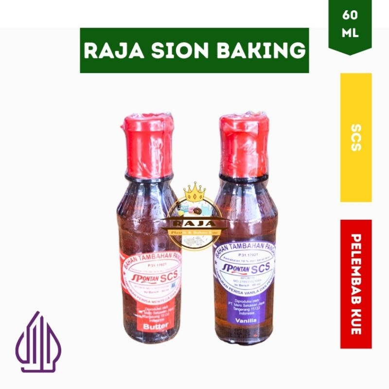 

Spontan SCS 60ml [Vanilla/Wijsman Butter] / Pelembab Kue