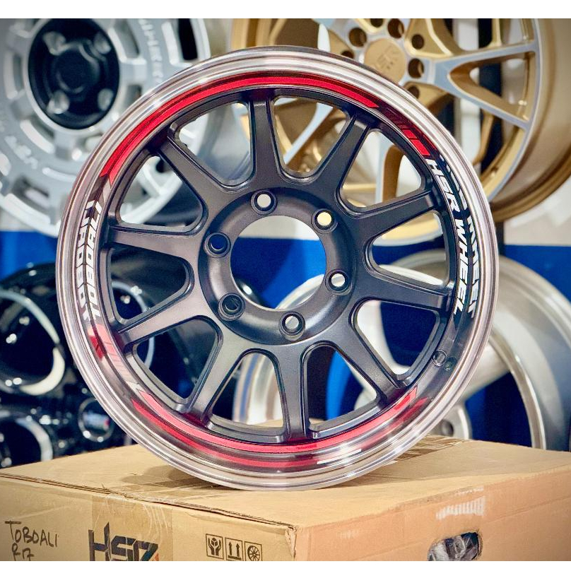 velg hsr ring 18 untuk hrv, brv, crv, innova, cambry dll hsr toboali r18