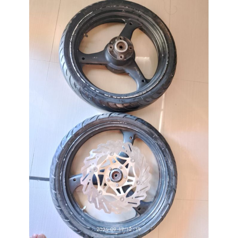 velk vrossi bekas/second Honda Tiger tapak lebar ring 17