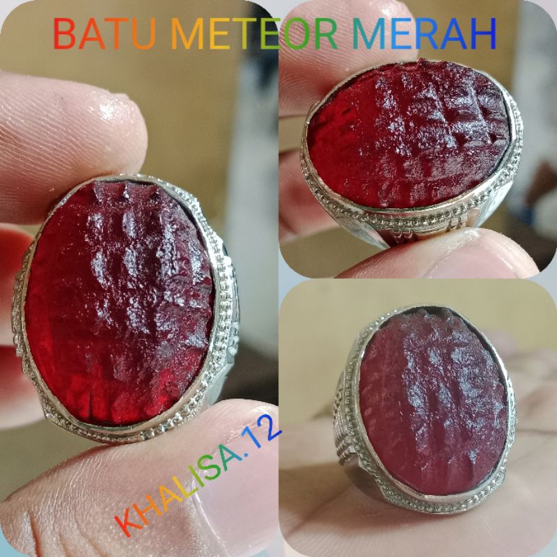 BATU AKIK METEOR MERAH