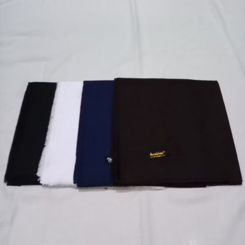 Pbstore Pekanbaru - PAKET HEMAT Arabian Hitam (3 pcs) Jilbab Segiempat