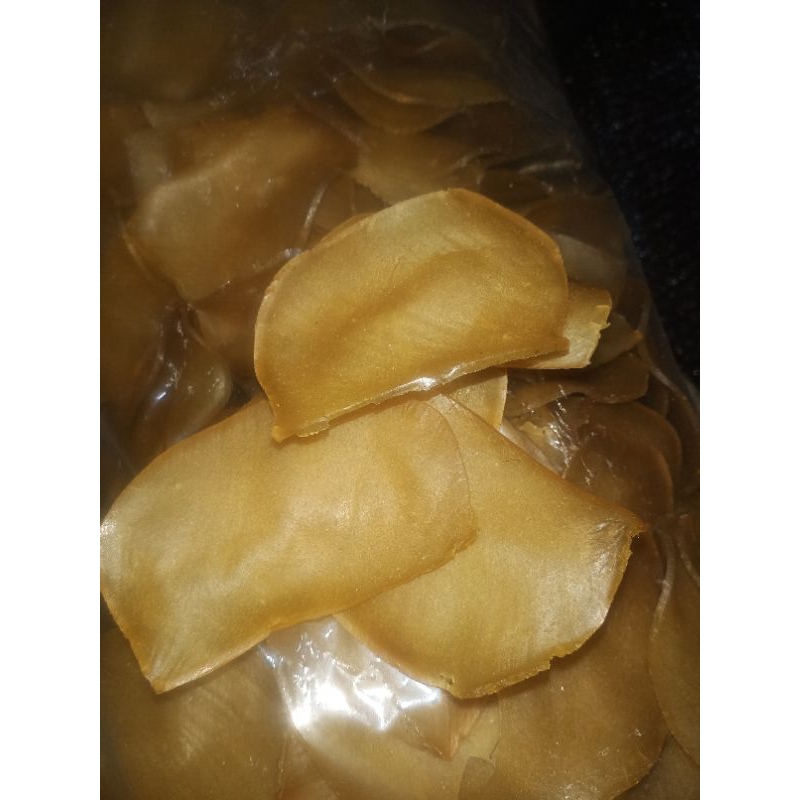 

kerupuk lumping atau puli halus ukuran besar berat 500 gram