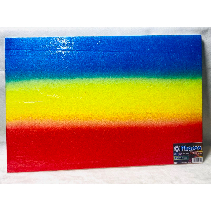 

Styrofoam Rainbow/Styrofoam Pelangi 40cmX60cmX1,5cm