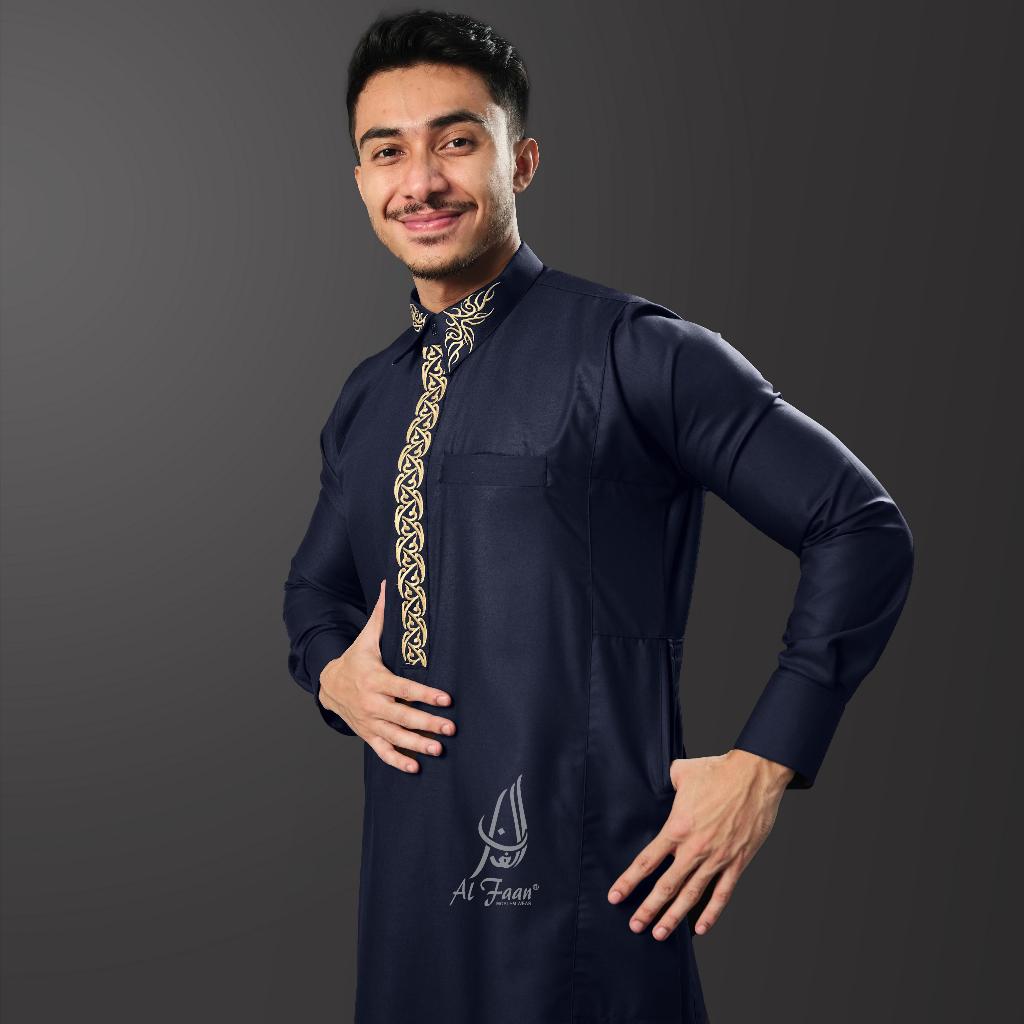 hot jubah pria gamis slimfit yamal jubbah gamis pria mewah model terbaru al faan jubah jubah mewah