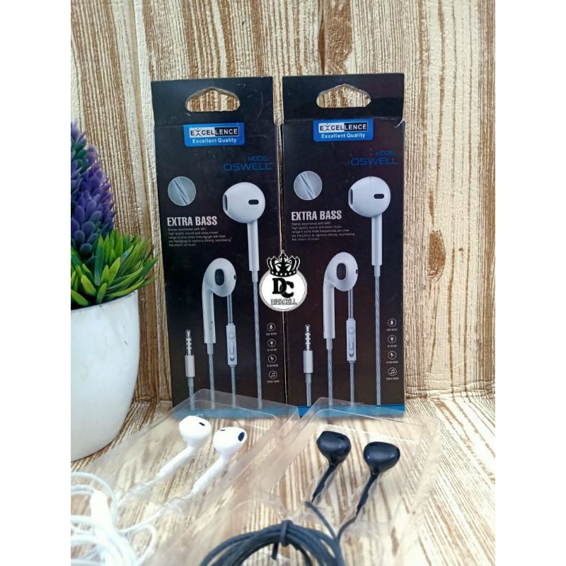 EARPHONE EXCELLENCE SUPERBASS OSWELL