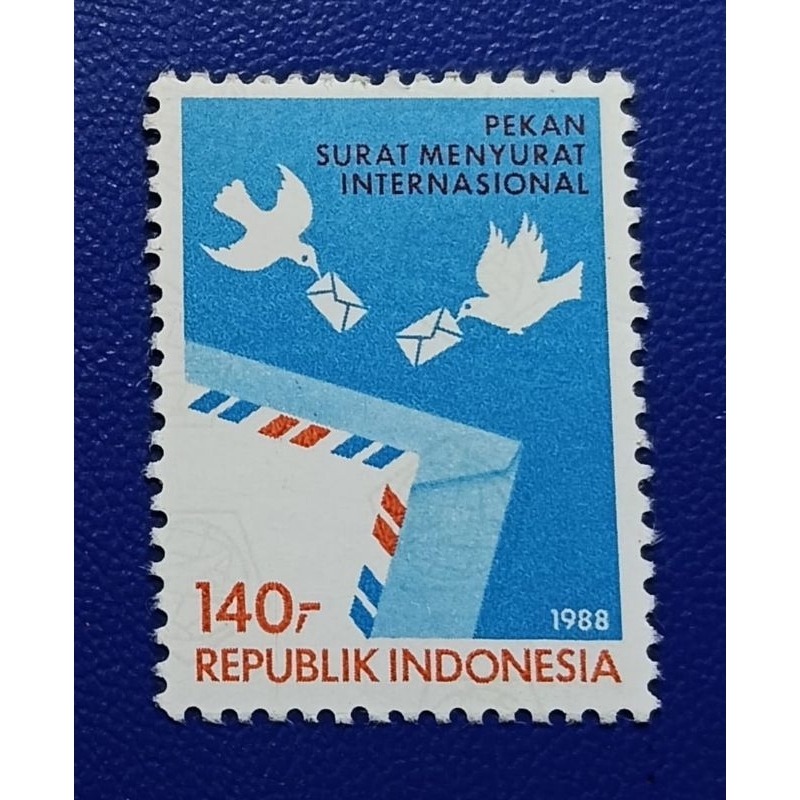 

Prangko Lawas/Set Lengkap Pekan Surat Menyurat Internasional Thn 1988