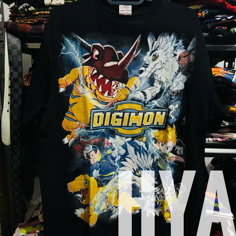 Digimon Adventure Bootleg T-shirt / Kaos Digimon Adventure (VERY RARE)