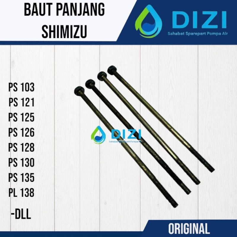 Baut Panjang Body Pompa Air Shimizu