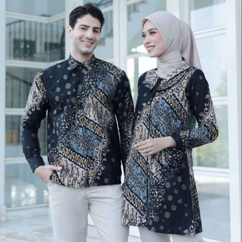 Batik setelan pria wanita masakini | Setelan batik  pria wanita bisa pisah | Baju batik setelan