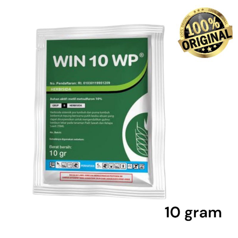Win 10 WP 10gr Herbisida Pra Dan Purna Tumbuh