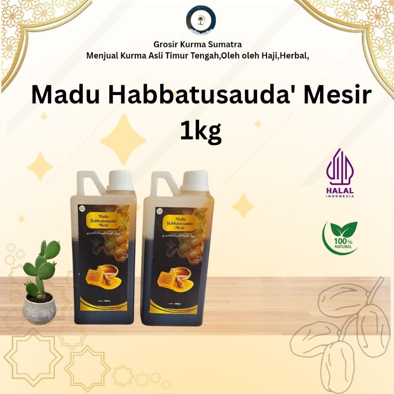 

Madu Habbatusauda Mesir 1kg Original - Madu Hutan