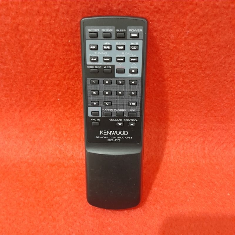 Remote Tape Compo KENWOOD Original Asli . RC - C3 .