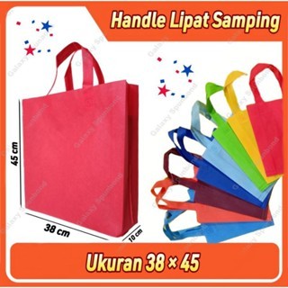 

(1 Lusin isi 12 PCS) Tas Belanja | TascGoodie Bag Handle Lipat Samping 38x45