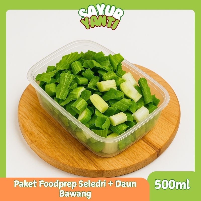 

[KIRIM INSTAN] Miniprep Daun Bawang Seledri Potong - Sayur yanti