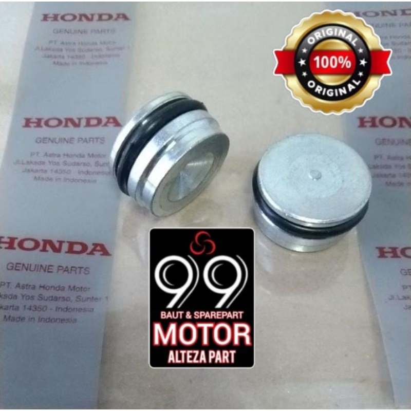 SATU SET (2PCS) ORIGINAL TUTUP AS SHOCK DEPAN HONDA BEAT FI BEAT STREET