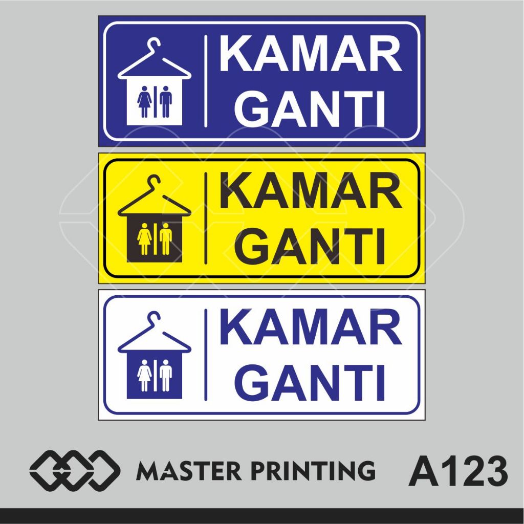 

A123 - Acrylic Sign, Stiker Akrilik Kamar Ganti, Tahan Air, Tidak Pudar, Termurah, dan Bisa Custom