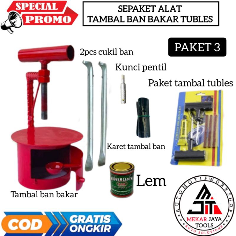 alat tambal ban bakar alat tambal ban motor
