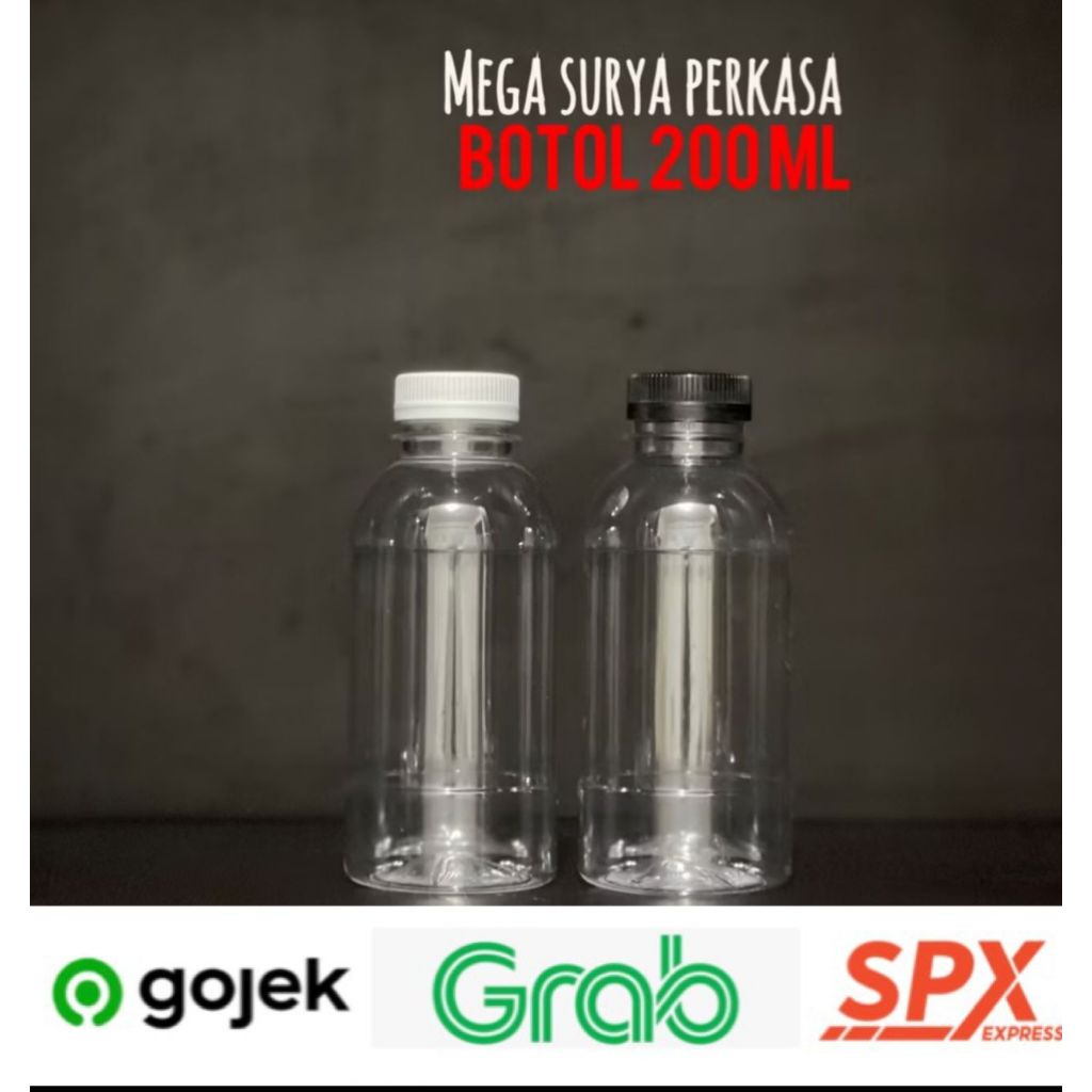 Botol Cabe 200 ml Botol Plastik 200 ml/Botol 200 ml