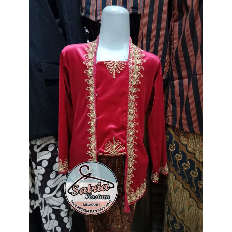 KEBAYA BLUDRU ANAK PEREMPUAN PAUD.TK & SD KUTUBARU | KEBAYA BLUDRU ANAK CEWEK | KEBAYA ANAK | BLUDRU