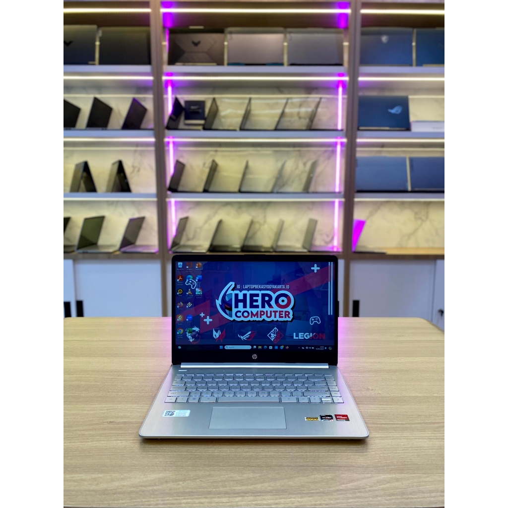 Laptop HP 14S-FQ1135AU AMD Ryzen 5 5000U Series