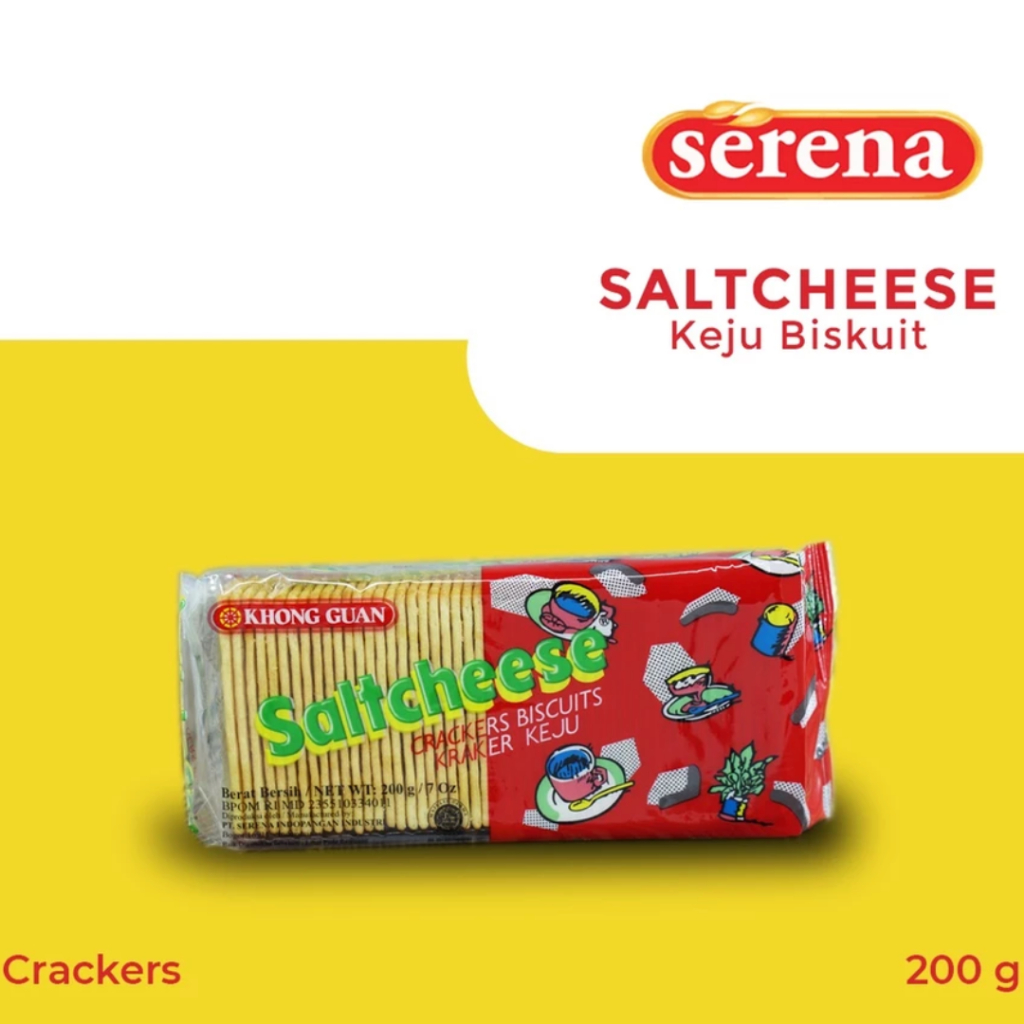 

Khong Guan Saltcheese Crackers