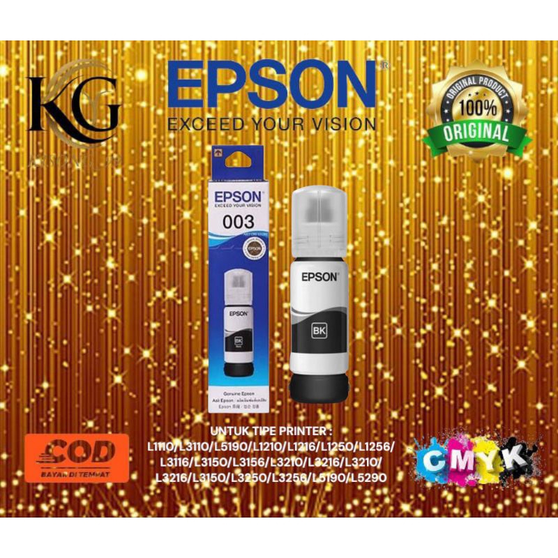 TINTA EPSON 003 ORIGINAL BLACK