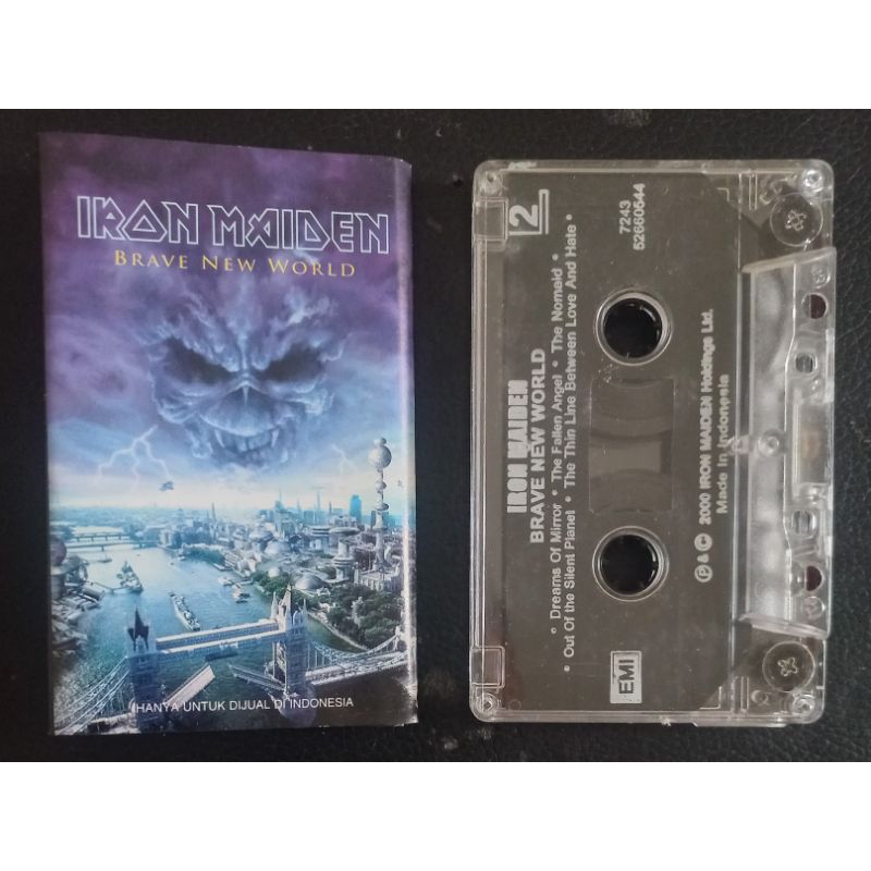 I6. Kaset Pita IRON MAIDEN Album Lihat Deskripsi