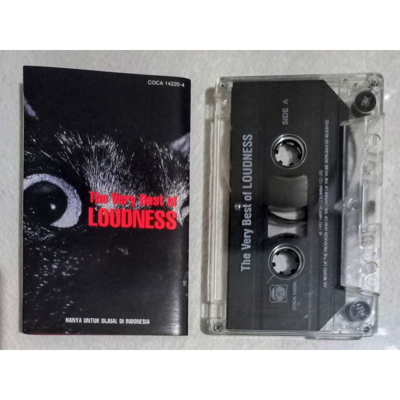 Kaset Pita L7 LOUDNESS Album The Very Best Of